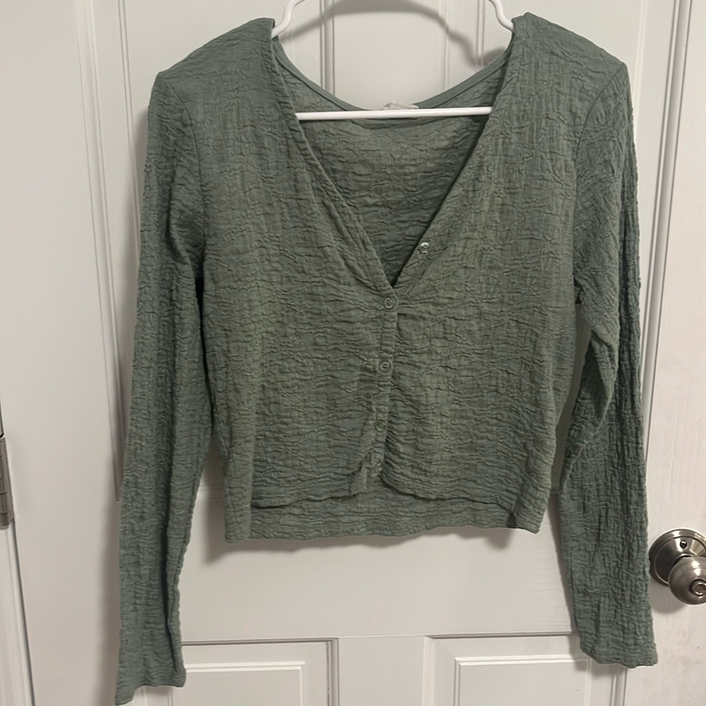 Cotton On Sage Green Cardigan Top